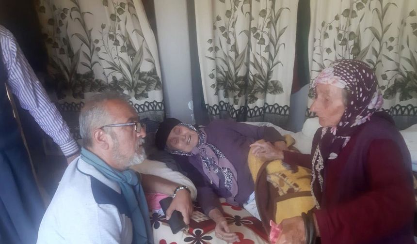 105 yaşındaki Fatma nine depremin ayırdığı kızıyla kavuştu
