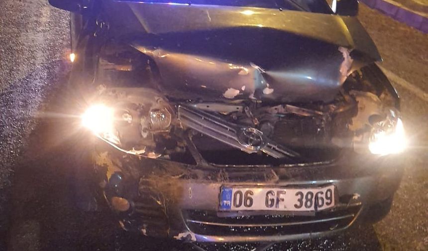 Besni’de Trafik Kazası 2 yaralı 
