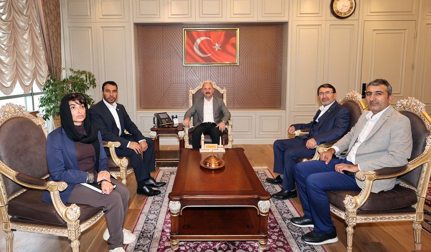 BAE Ankara Büyükelçisi Adıyaman’da