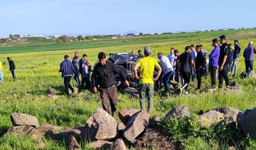 Siverek'te Aslanlı Kırsal'da feci kaza: 1 ölü, 5 yaralı