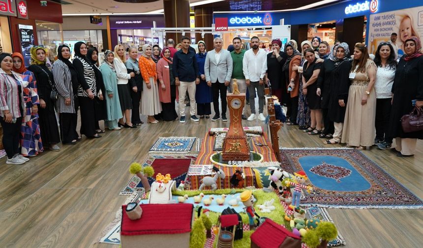 Adıyaman’da kadınların el emeği büyüledi