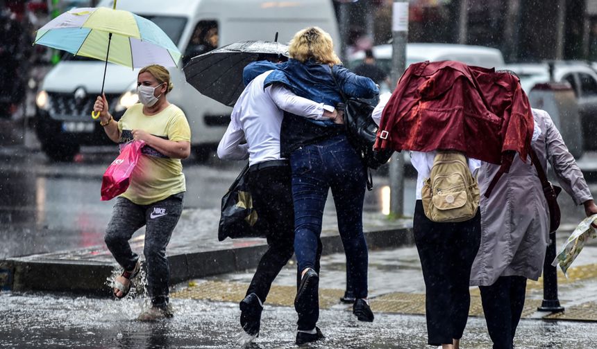 Meteorolojiden 1 il için turuncu, 12 il için sarı uyarı