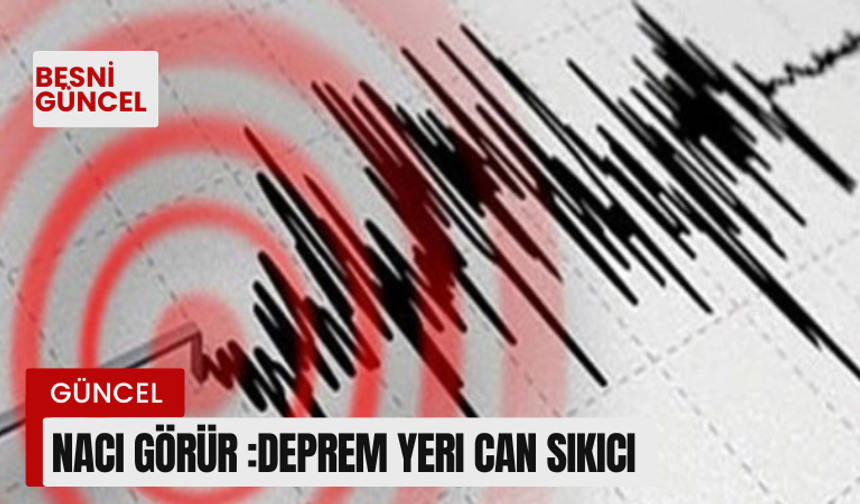 Naci Görür :Deprem yeri can sıkıcı