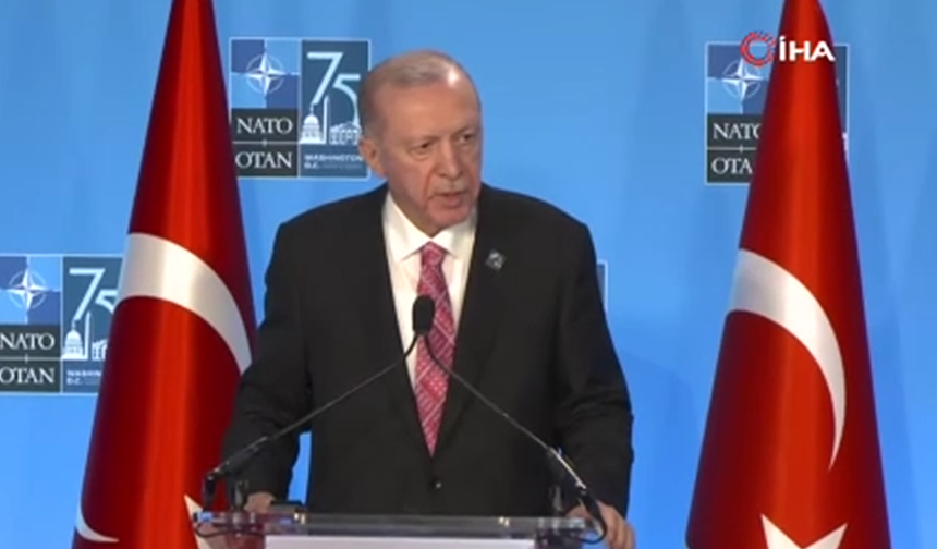 Cumhurbaşkanı Erdoğan: "İsrail'in NATO ile ortaklık ilişkisi mümkün değil"