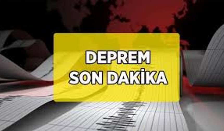 4.9’luk Depremden sonra artçı depremler devam ediyor