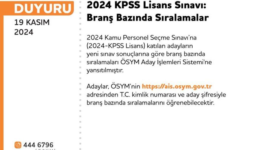 KPSS: Kamu Personel Seçme Sınavı