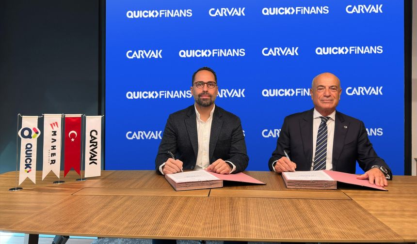 Quick Finans ve Carvak 2. el otomobil işbirliği.