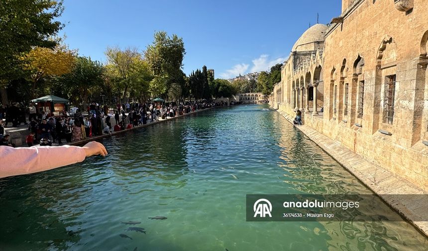 Balıklıgöl ara tatilde ziyaretçilerini ağırlıyor