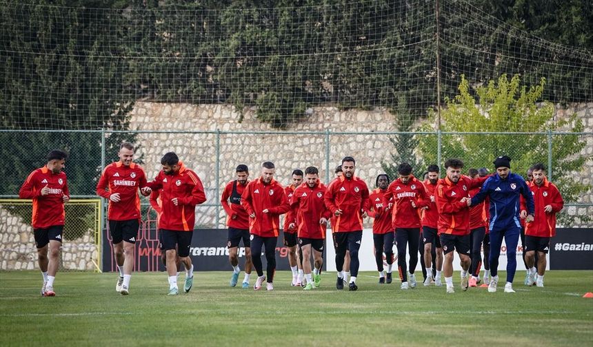 Gaziantep FK, Batman Petrolspor maçının hazırlıklarına başladı