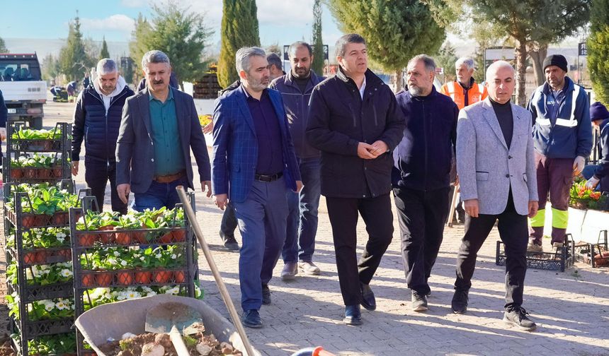 Adıyaman Belediyesi,şehitliği ziyaret için hazırlıklar tamam