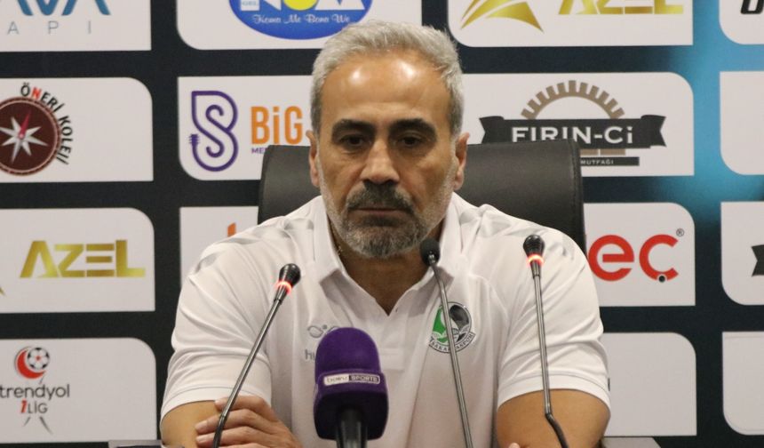 Amed Sportif Faaliyetler - Sakaryaspor maçının ardından