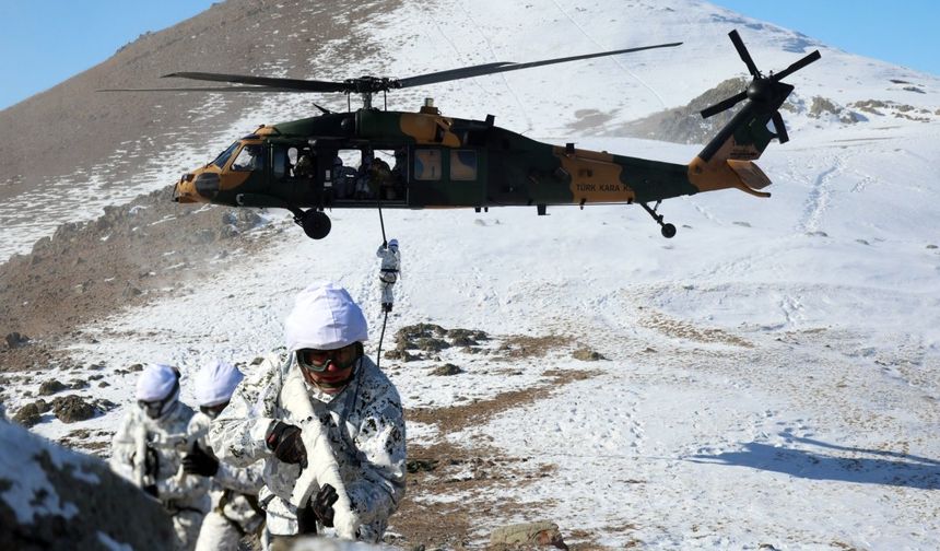 Suriye'nin kuzeyinde 23 PKK/YPG'li etkisiz hale getirildi.