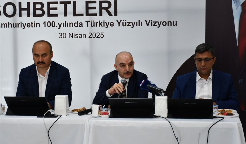 Batman'da "Türkiye Sohbetleri" toplantısı düzenlendi