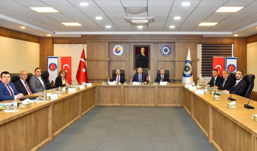 İKA Yönetim Kurulu Kilis'te toplandı