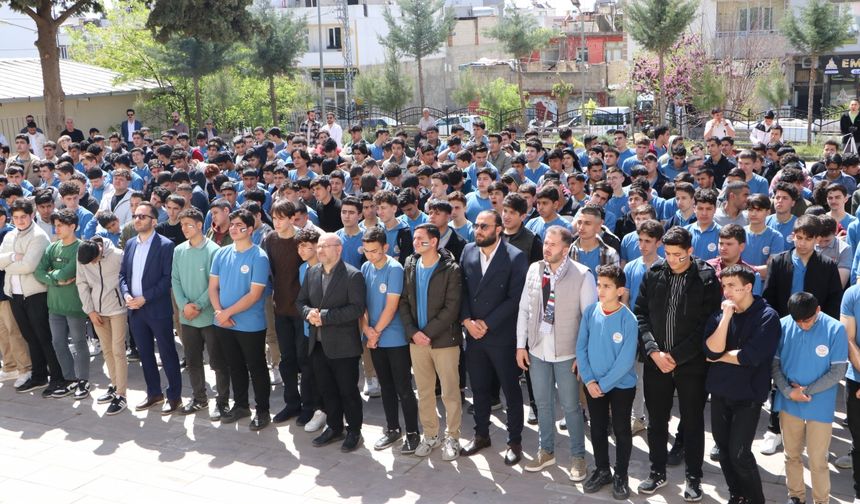 Kilis'teki okullarda Gazze Haftası etkinlikleri düzenlendi