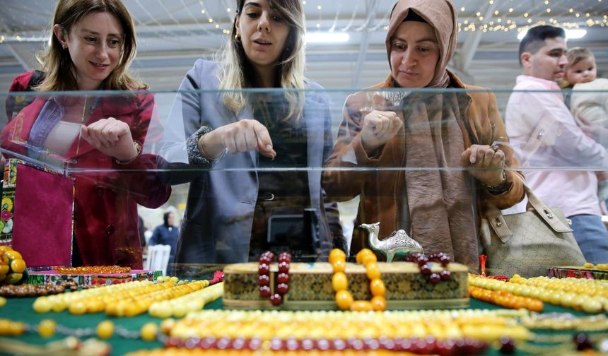 Mardin'de "Tespih Fuarı" açıldı