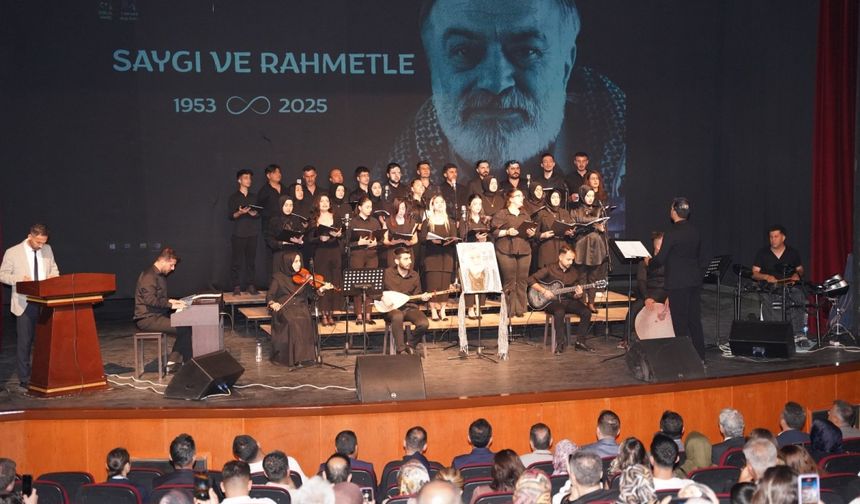Öğretmenler Korosundan Kahtalı Mıçe’ye anma gecesi