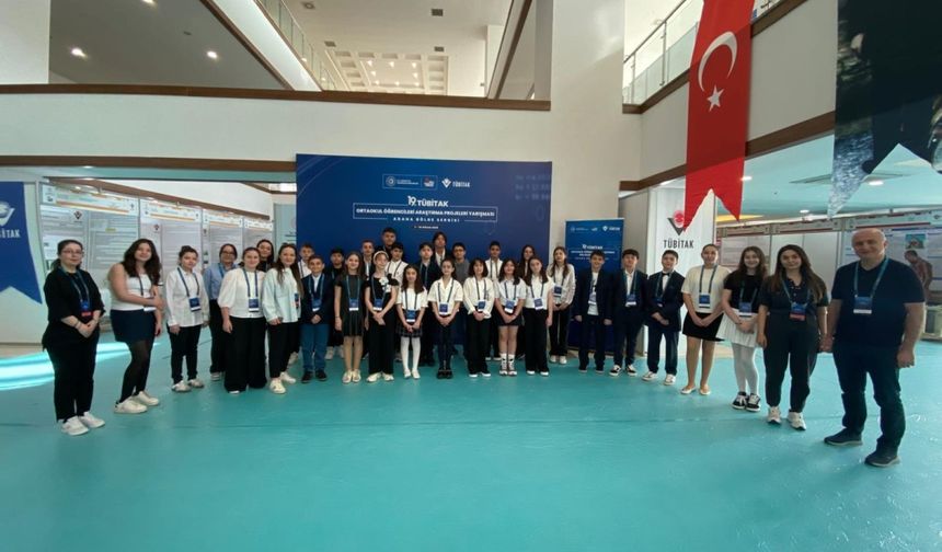 SANKO okulları öğrencileri TÜBİTAK Türkiye finallerinde