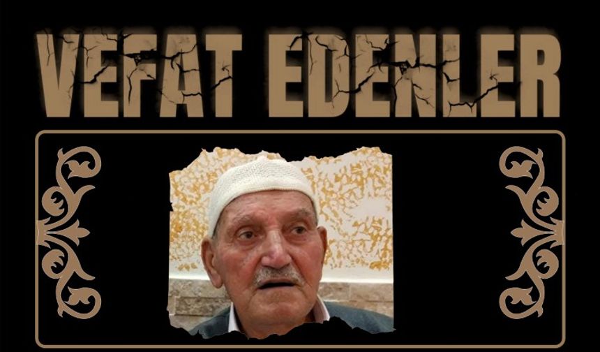 Besni'de Bugün Vefat Edenler 29.04.2025