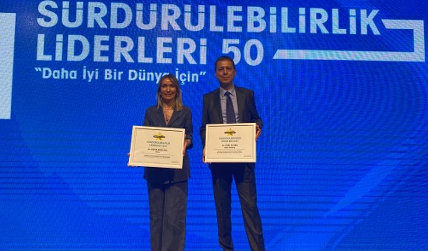 Akfen yöneticileri, Sürdürülebilirlik Liderleri 50 listesinde