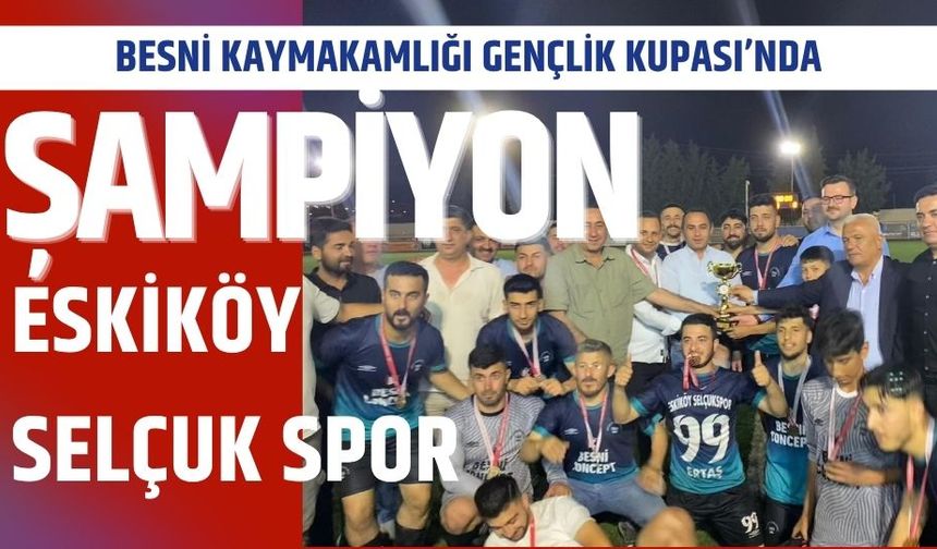 Eskiköy Selçukspor, Şampiyonluğa Ulaştı!