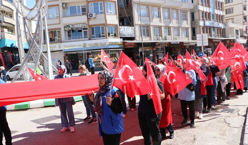 Kilis'te Gençlik Yürüyüşü gerçekleştirildi