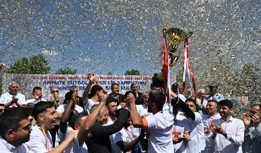 Şahinbey Ampute Futbol Takımı, Süper Lig şampiyonu