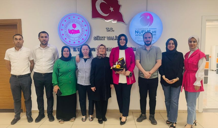 Siirt'te yeni kimlik kartına geçiş tamamlandı