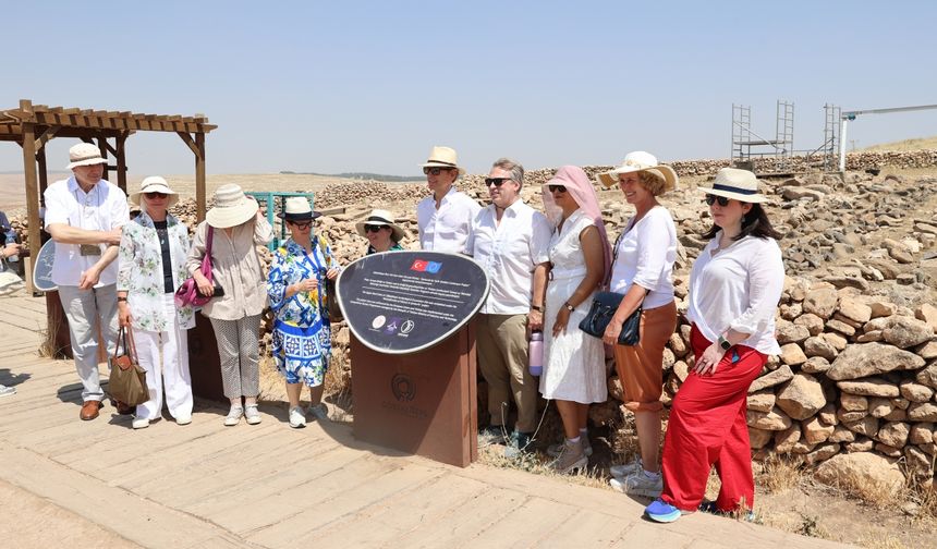 Büyükelçi Ossowski, Göbeklitepe'den barış mesajı verdi