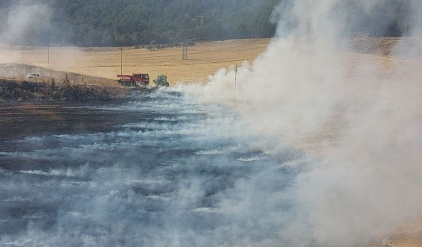 Adıyaman Esentepe'de Yangın Paniği!!