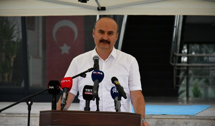 Yumaklı,  TMO'nun yeni  binasının açılışında konuştu