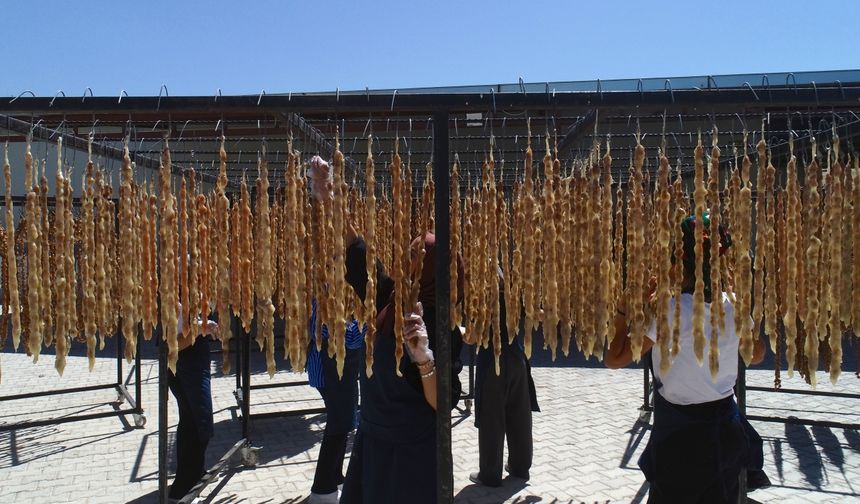 Cevizli sucuk bayramda da damakları tatlandıracak