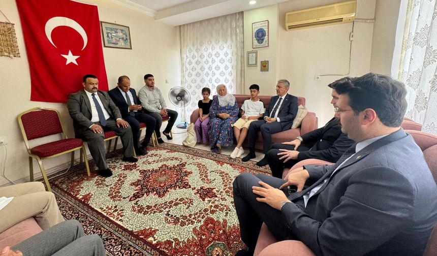 Mardin Valisi Tuncay Akkoyun, Nusaybin ilçesini ziyaret etti