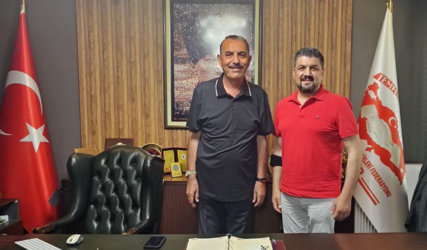 Pektaş’tan Başkan Taylan’a ziyaret
