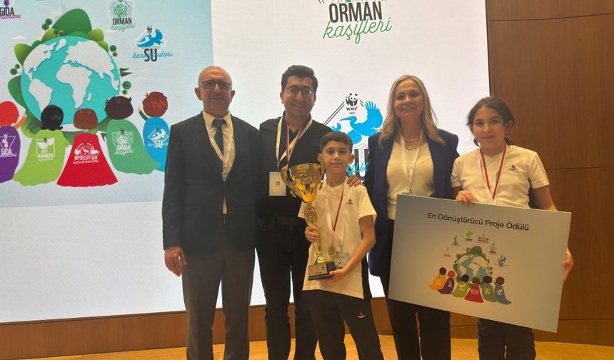 SANKO Okulları, ‘En Dönüştürme proje’ ödülü kazandı