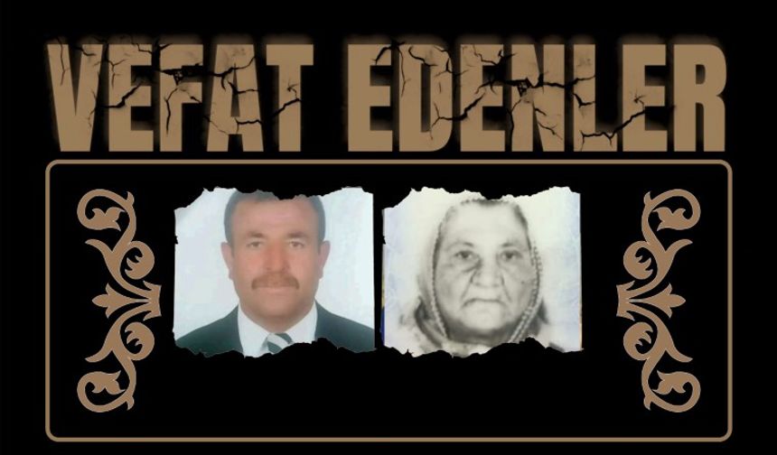 Besni'de Bugün Vefat Edenler 01.06.2025