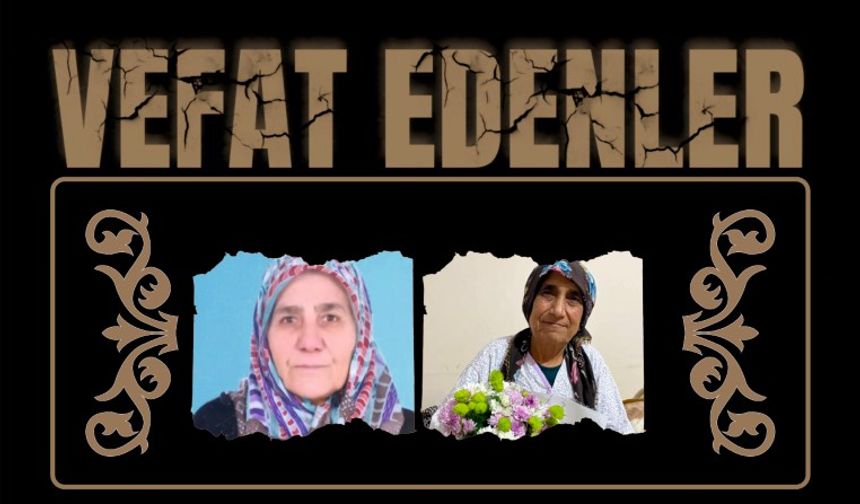 Besni'de bugün vefat edenler  06.06.2025