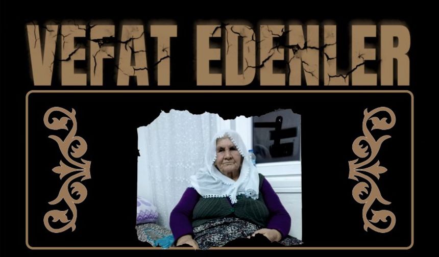 Besni'de Bugün vefat Edenler 09.06.2025