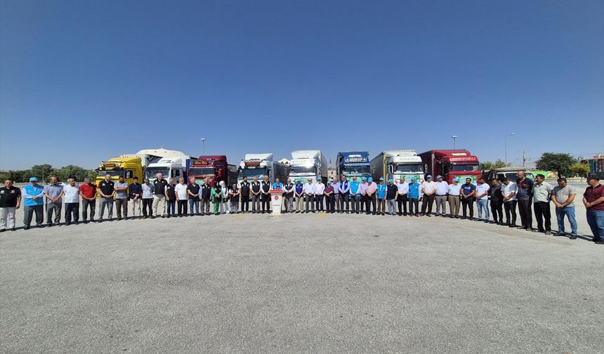 Konya'dan Adıyaman'a Düğün Yardım Tırları