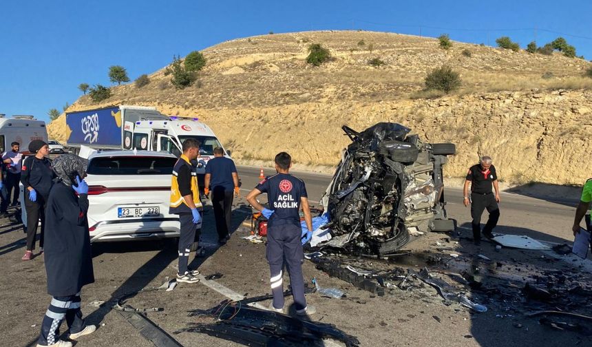 Malatya’da Feci kaza 4 kişi hayatını kaybetti