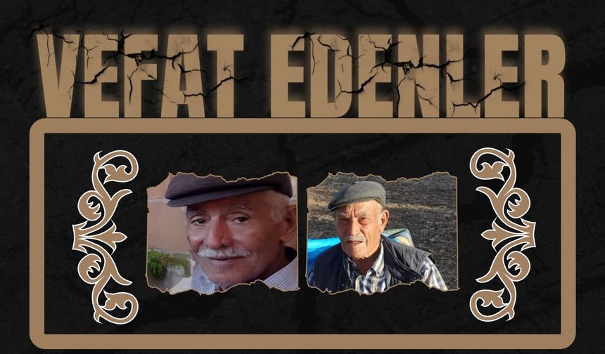 Besni'de Bugün Vefat Edenler 02.08.2025