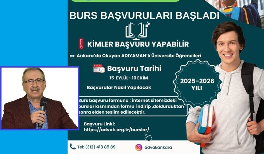 ADVAK’tan Ankara’daki Genç Üniversitelilerimize Burs!