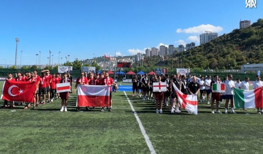 Ampute Futbol Uluslar Şampiyonası Trabzon'da Başladı