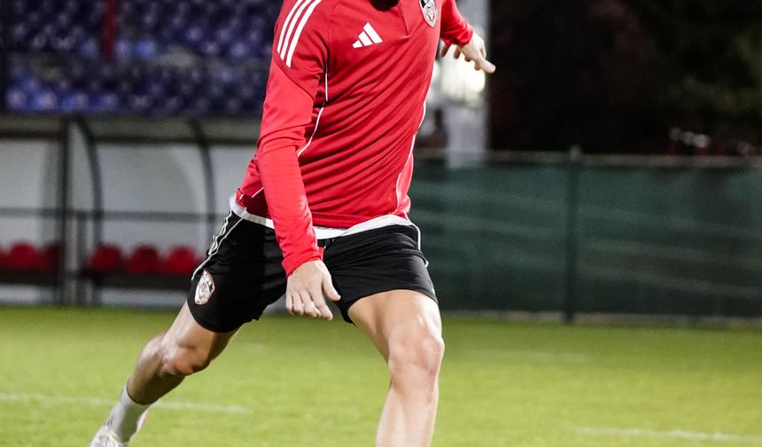 Gaziantep FK, Samsunspor maçının hazırlıklarına devam etti