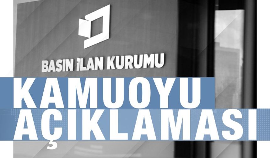 Basın İlan Kurumu’ndan Manipülasyona Ağır Tokat!