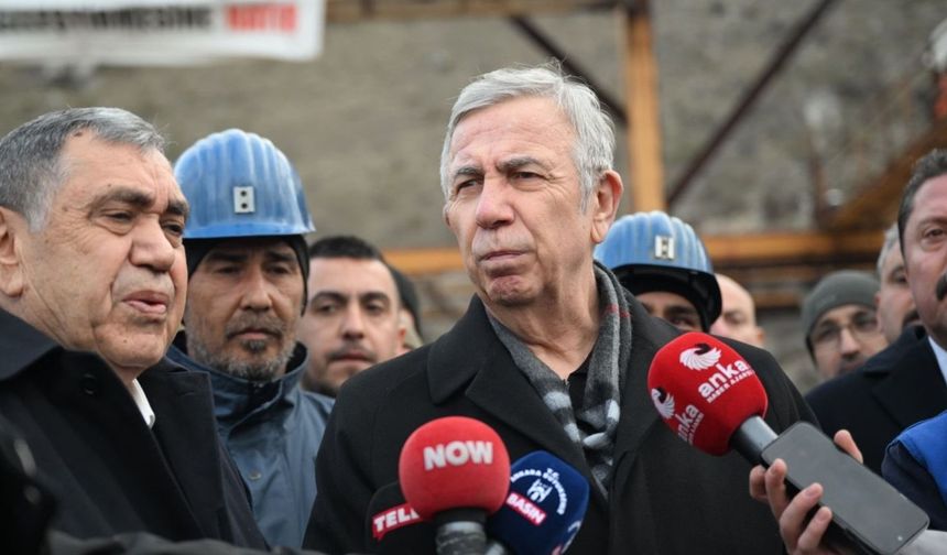Mansur Yavaş: "Suçlamalar, siyasi bir boyuta taşınıyor"