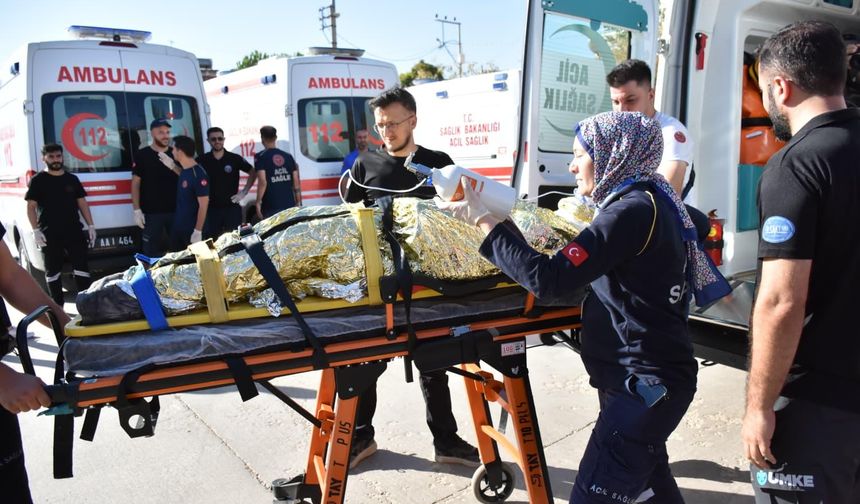 Mardin'de AFAD koordinesinde deprem tatbikatı yapıldı