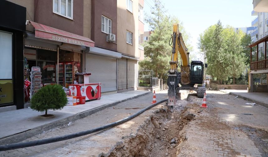 Mardin'de içme suyu çalışmaları sürüyor
