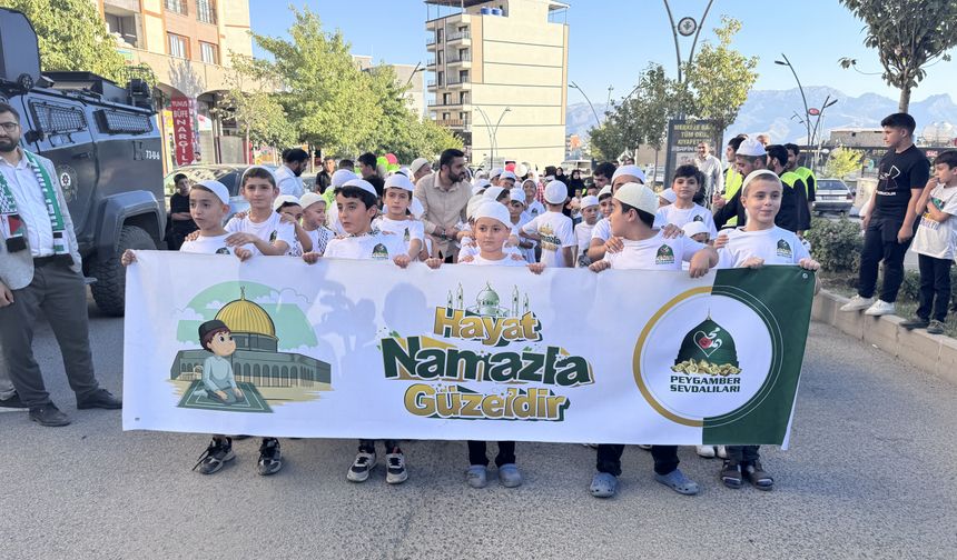 'Hayat Namazla Güzeldir' etkinliğinin finali yapıldı