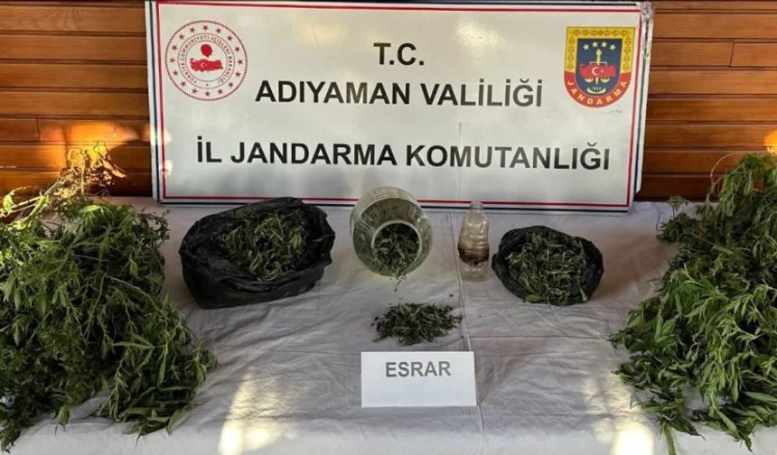 Adıyaman'da 3 zehir taciri yakalandı